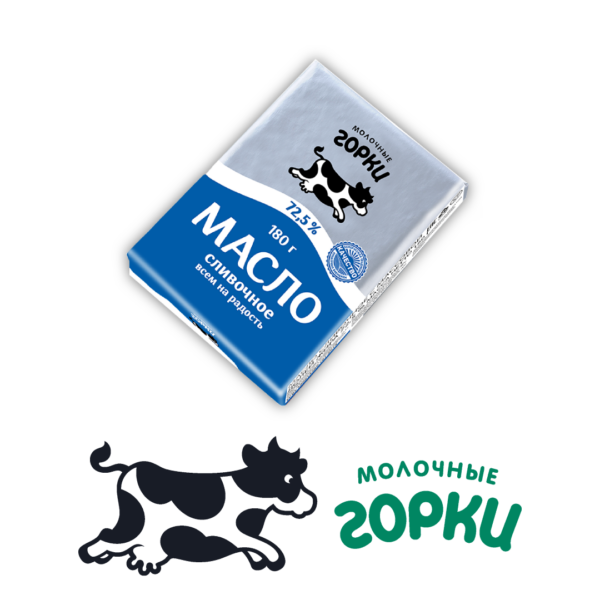 Масло сливочное 72,5%