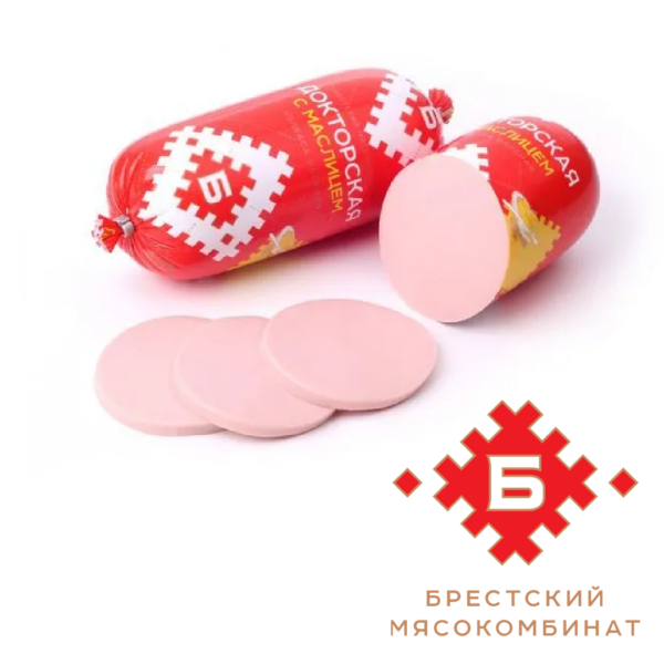 КОЛБАСА "ДОКТОРСКАЯ С МАСЛИЦЕМ"