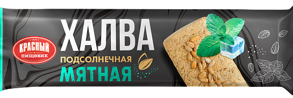 Халва подсолнечная Мятная бат. 60гр.